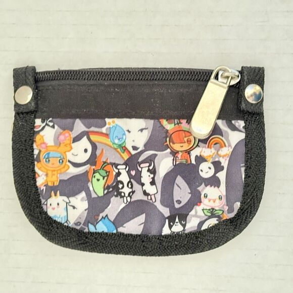 anime style  coin pouch keychain - Picture 1 of 5
